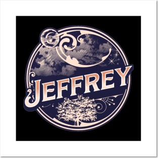 Jeffrey Name Tshirt Posters and Art